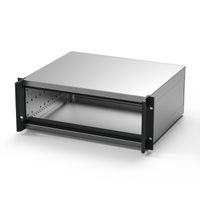 SCHROFF RatiopacPRO AIR Boîtier de montage en rack 19", blindage rétrofitable avec poignées, 3/4 U, 84 CV, 315 mm