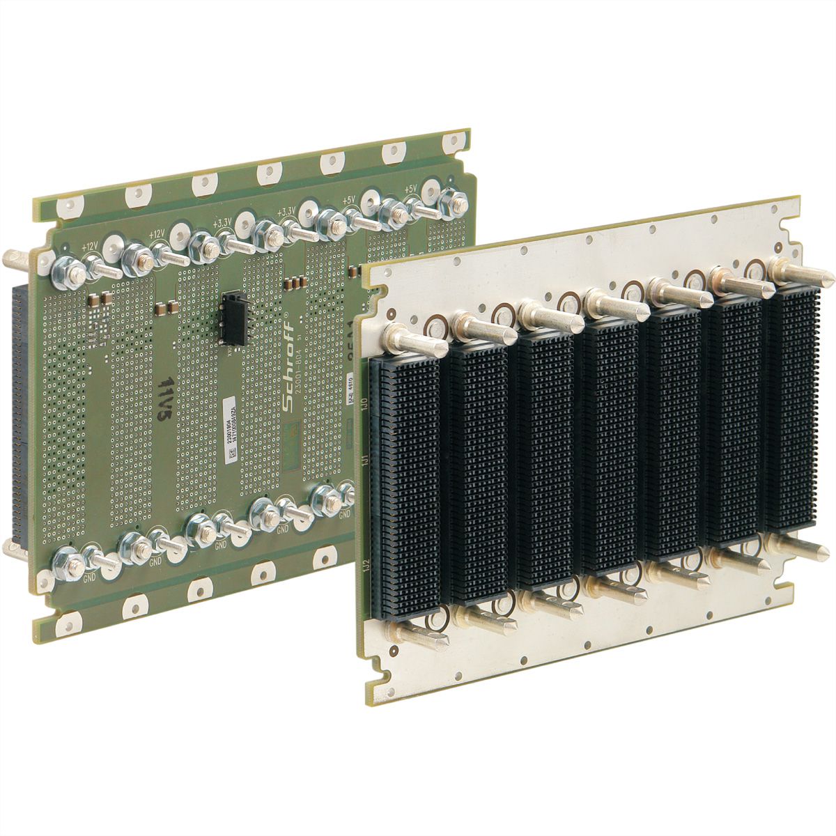Carte-mère VPX SCHROFF, 3 U, 7 slots, BKP3-CEN07-15.2.3-4, RTM