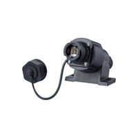 METZ CONNECT E-DAT Industry IP67 V1 boîtiers en saillie + RJ45 insert de field jack Cat.6 Class EA, T568B