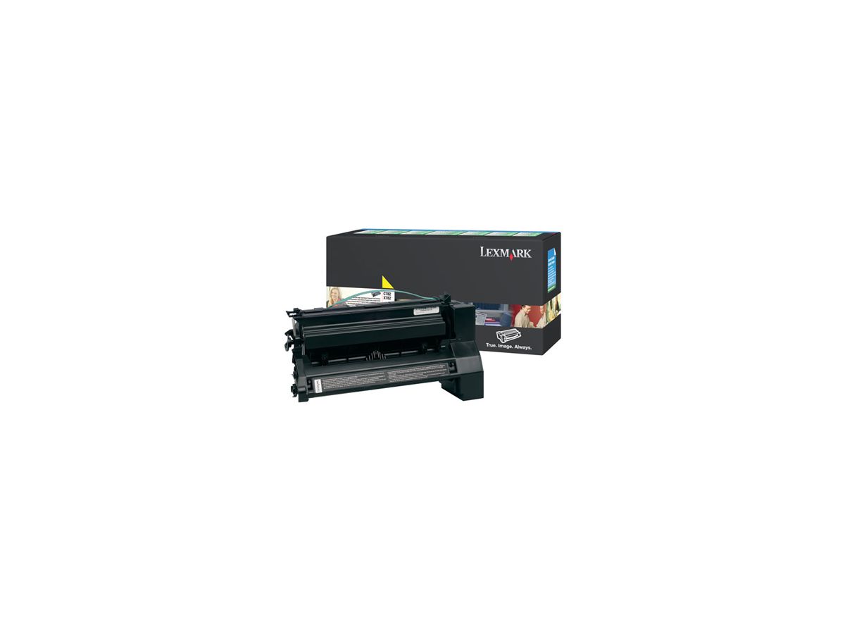 Lexmark C782X1YG Cartouche de toner Original Jaune 1 pièce(s)