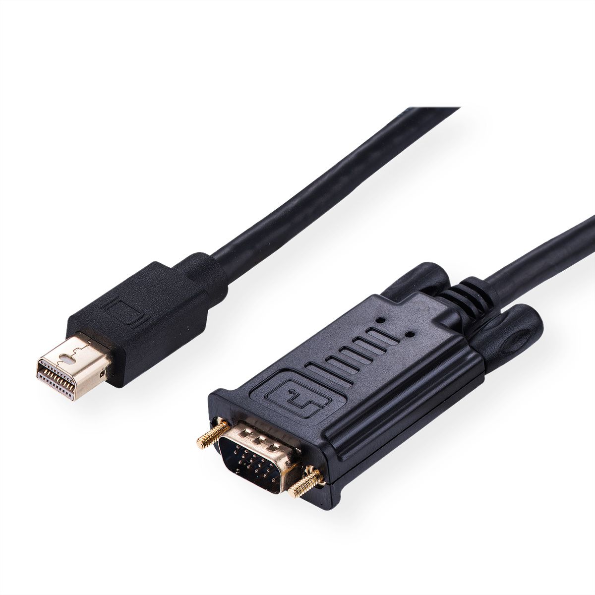 VALUE Câble Mini DisplayPort-VGA, MiniDP M - VGA M, noir, 1,5 m