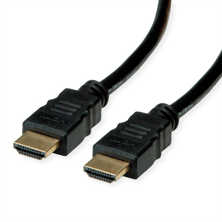ROLINE RM Câble HDMI Ultra HD 8K avec Ethernet, M/M, noir, 2 m