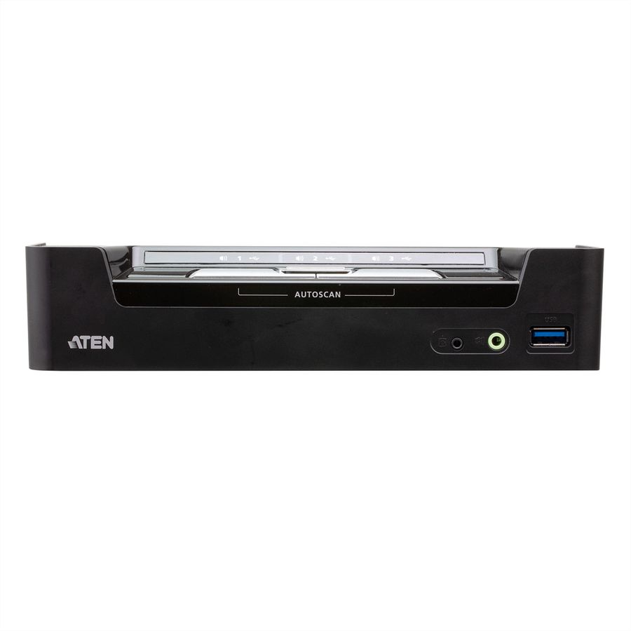 ATEN CS1953 Commutateur KVMP hybride DisplayPort USB-C 3 ports