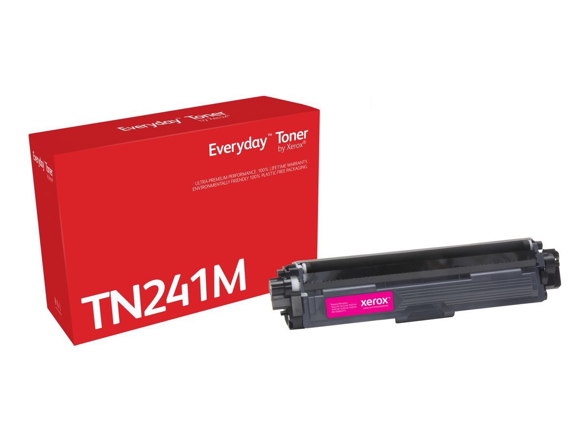 Everyday Toner Magenta ™ de Xerox compatible avec Brother TN241M, Capacité standard