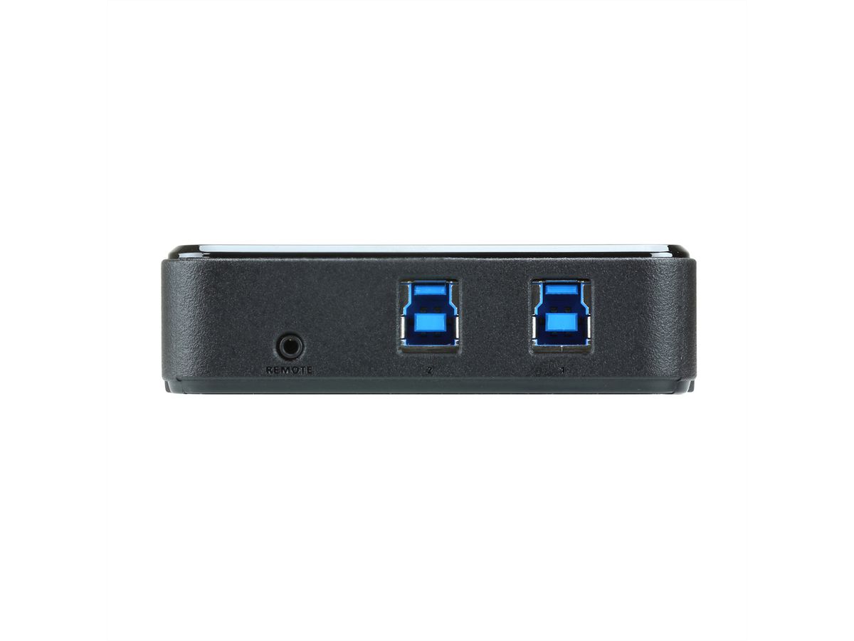 ATEN US3324 Switch de partage des périphériques USB 3.1 Gen1 à 2 x 4 ports