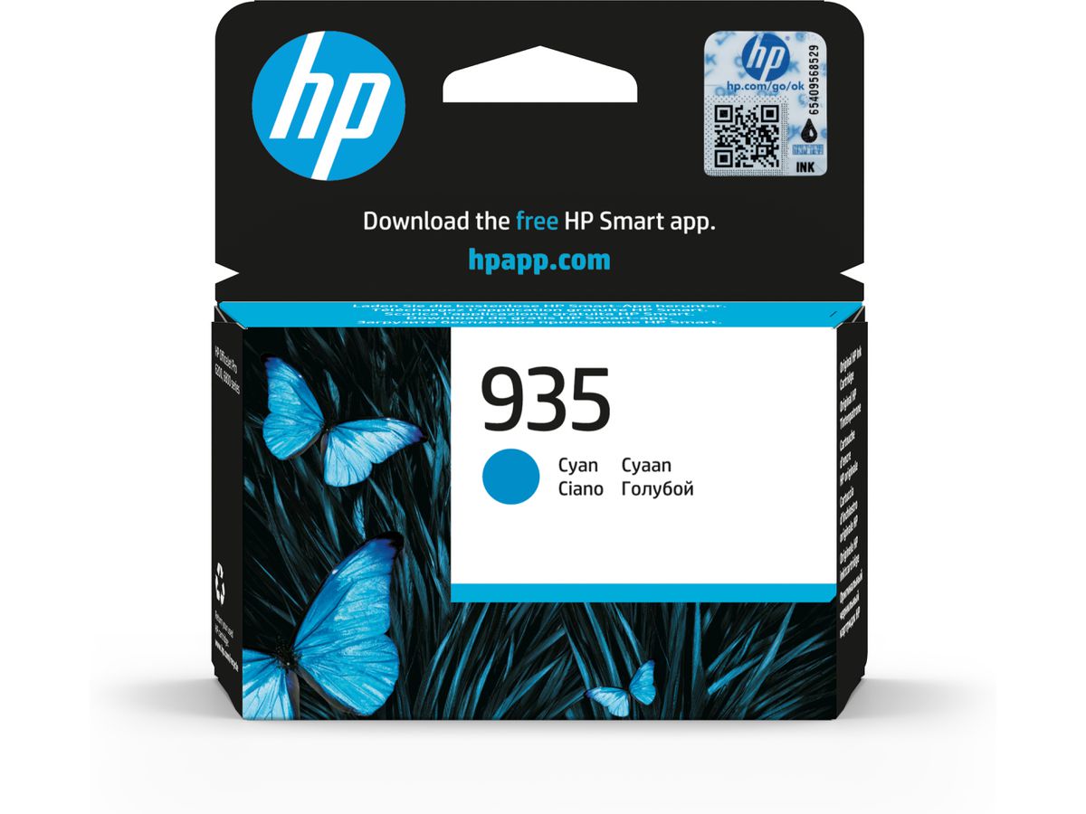 HP 935 cartouche d'encre cyan authentique