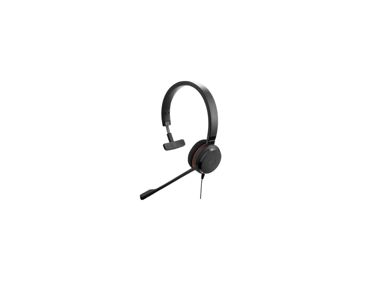 Jabra Evolve 30 II MS Mono Monophonique Bandeau Noir Casque audio