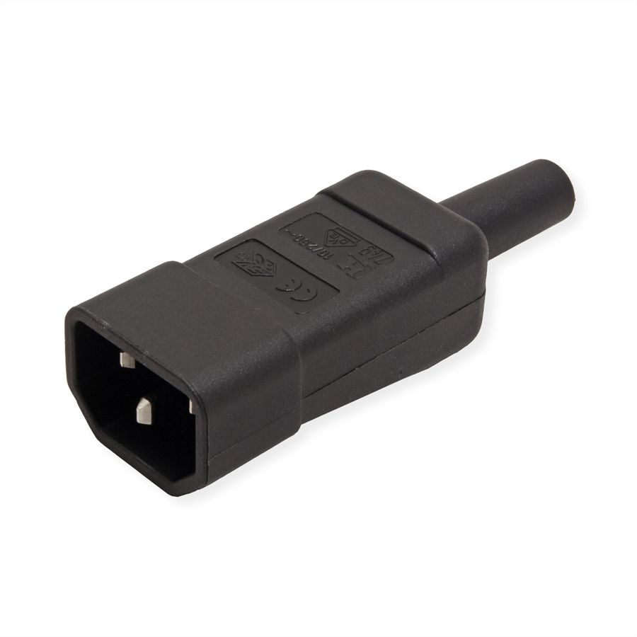 BACHMANN Prise IEC320 C14 10A/250VAC, noir