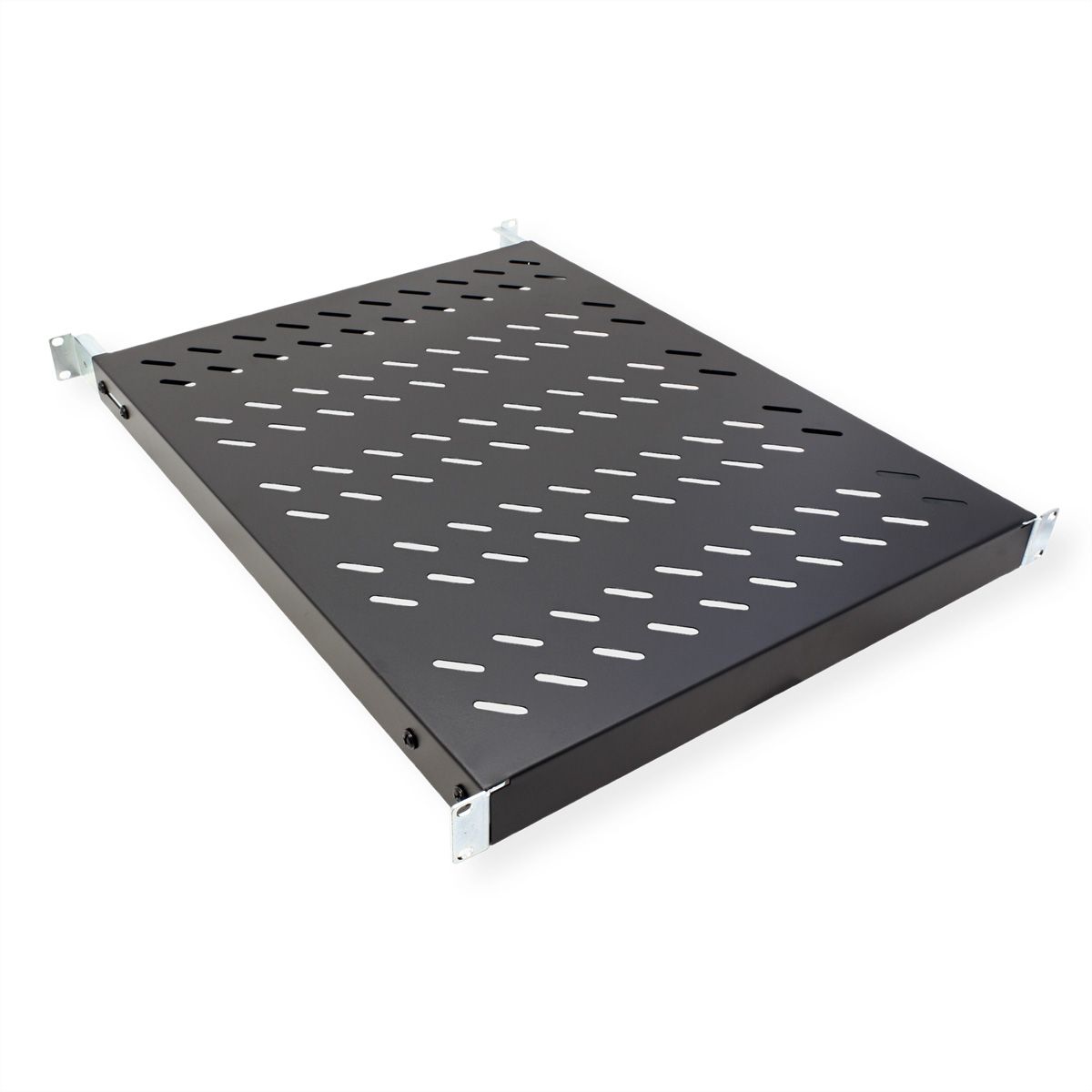 VALUE Etagère 19" profondeur variable 1UH, 440 x 568 mm, 50kg