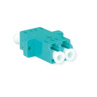 TELEGÄRTNER Coupleur LD Duplex, Multimode, Manchon en céramique, boîtier en plastique, turquoise, Z77