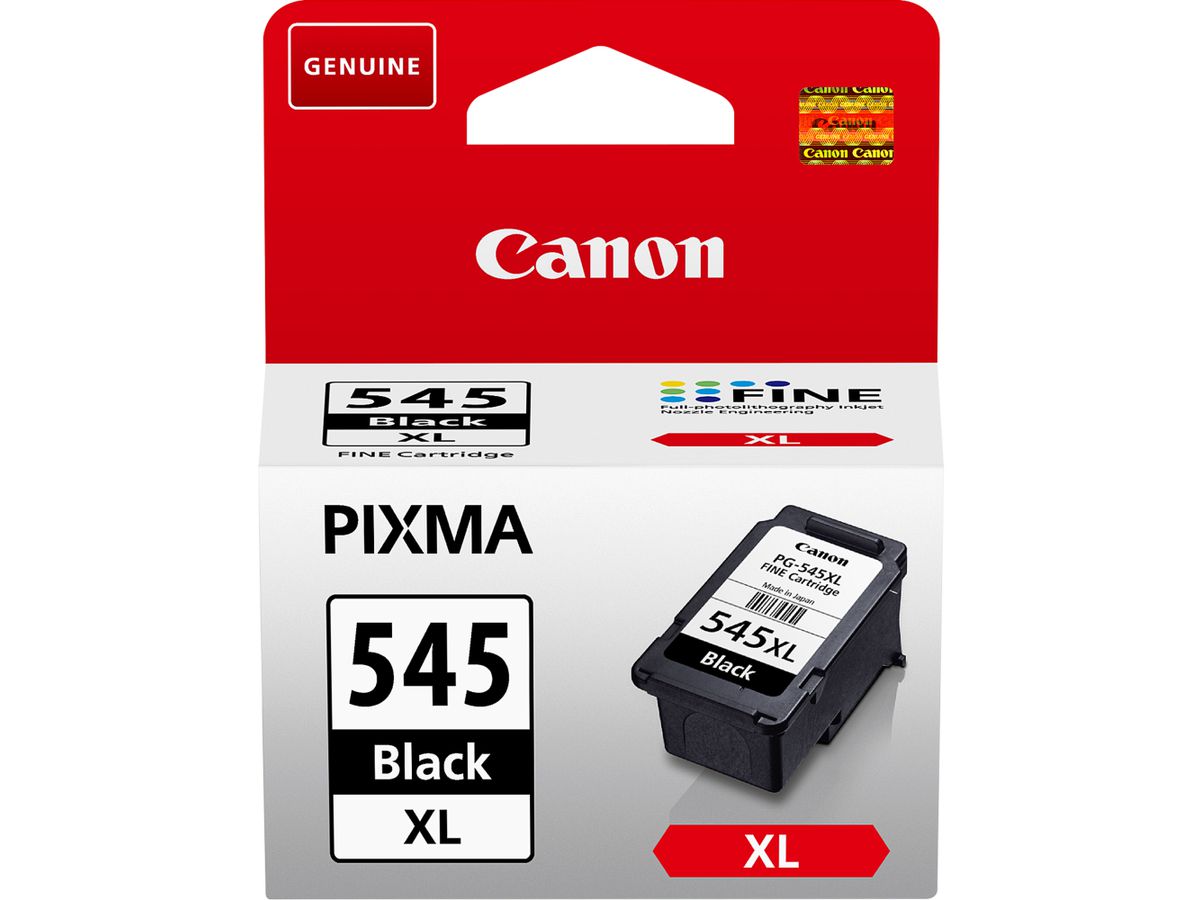 Canon Cartouche d'encre noire à haut rendement PG-545XL