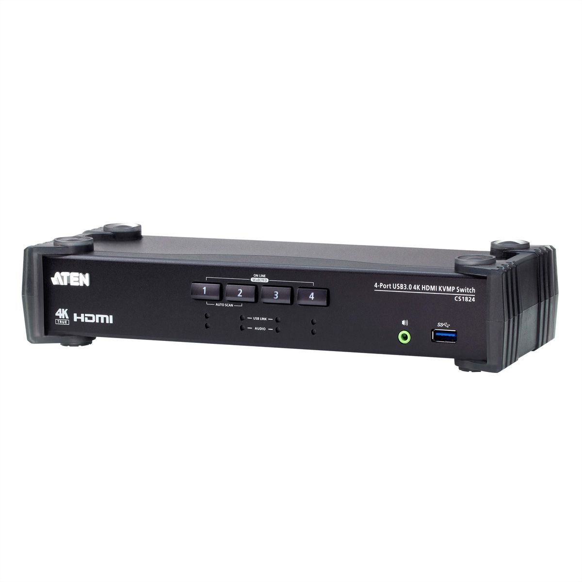 ATEN CS1824 Commutateur KVMP™ HDMI 4K 4 ports USB 3.0