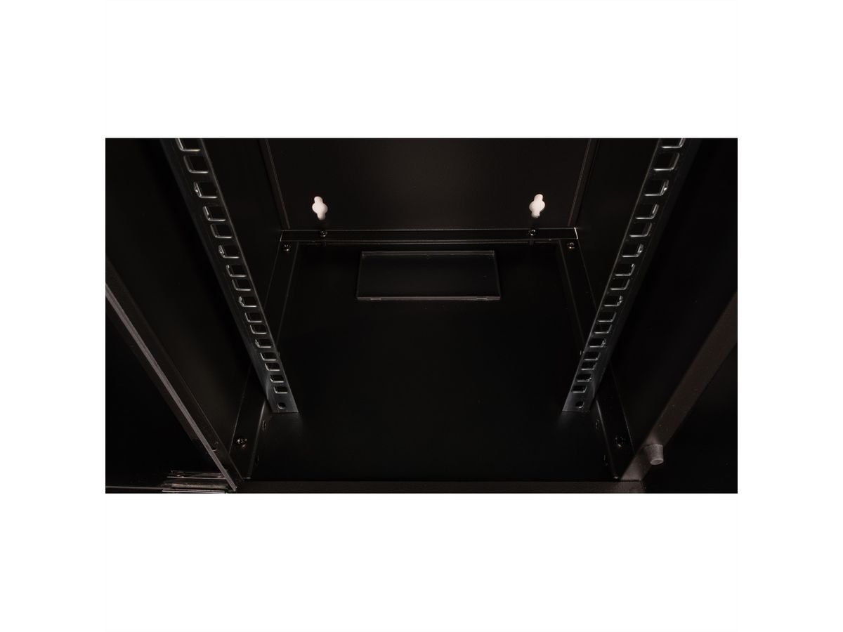 ROLINE 10" Boîtier mural 12U, 312x300 LxP  noir