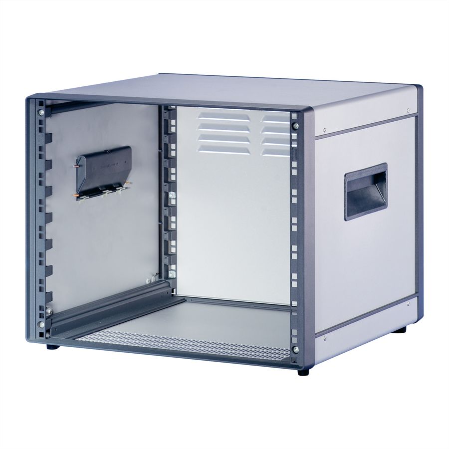 SCHROFF Comptec 19" Desktop Case, non blindé, capot alu, 12 U, 84 HP, 500 mm