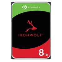 Seagate IronWolf ST8000VN002 disque dur 8 To 5400 tr/min 256 Mo 3.5" Série ATA III