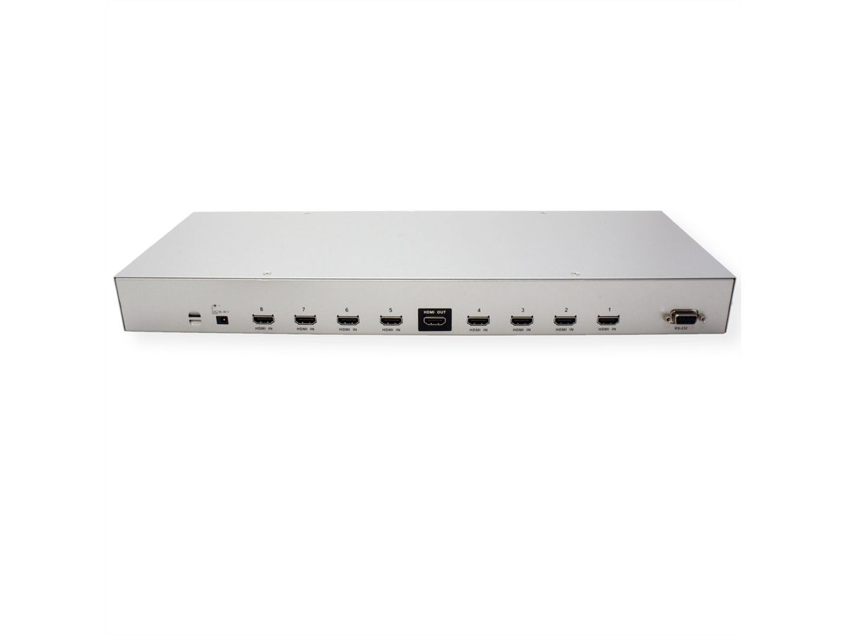 ATEN VS0801H Switch HDMI-A/V 8 ports et télécommande infrarouge