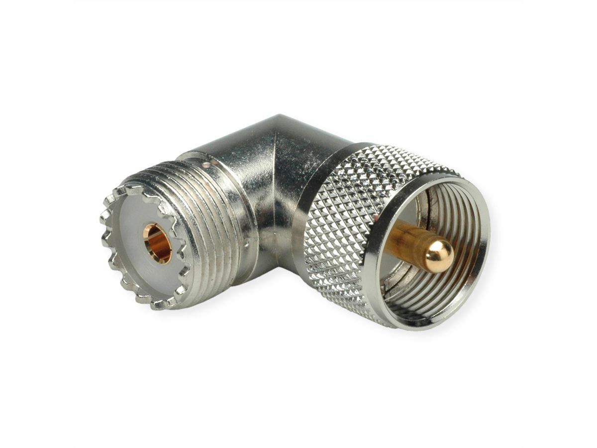 TELEGÄRTNER Connecteur UHF coudé mâle / femelle