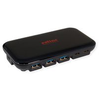 ROLINE Hub USB 3.2 Gen 2, 7 ports, (3x type C + 4x type A)