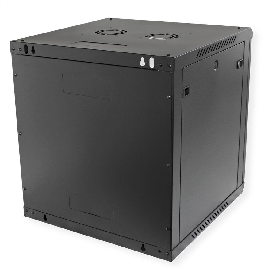 ROLINE 19" Boîtier mural Basic Plus 12U, 600x600 LxP noir