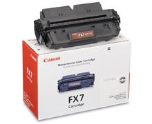 Canon FX-7 Black Toner Cartridge Original Noir