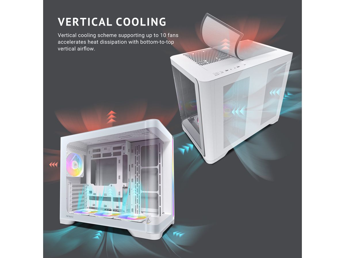 ANTEC Constellation C5 Curve ARGB Boîtier PC Midi Tower ATX, noir