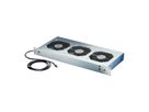Unité de ventilation 19'' SCHROFF, 1 U, contrôle et surveillance de la vitesse, 3 ventilateurs, 230 VAC