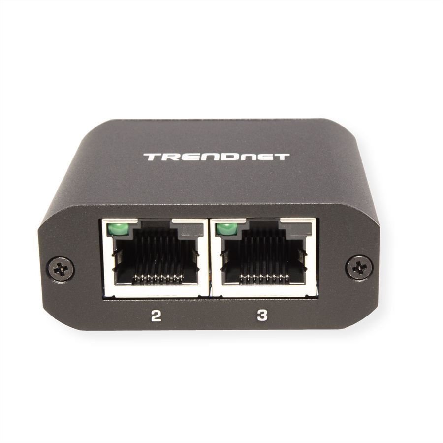 TRENDnet TEG-102S Répartiteur Gigabit à 2 ports avec alimentation USB de type C