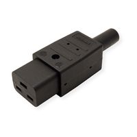 BACHMANN Prise IEC320 C19 16A/250VAC, noir