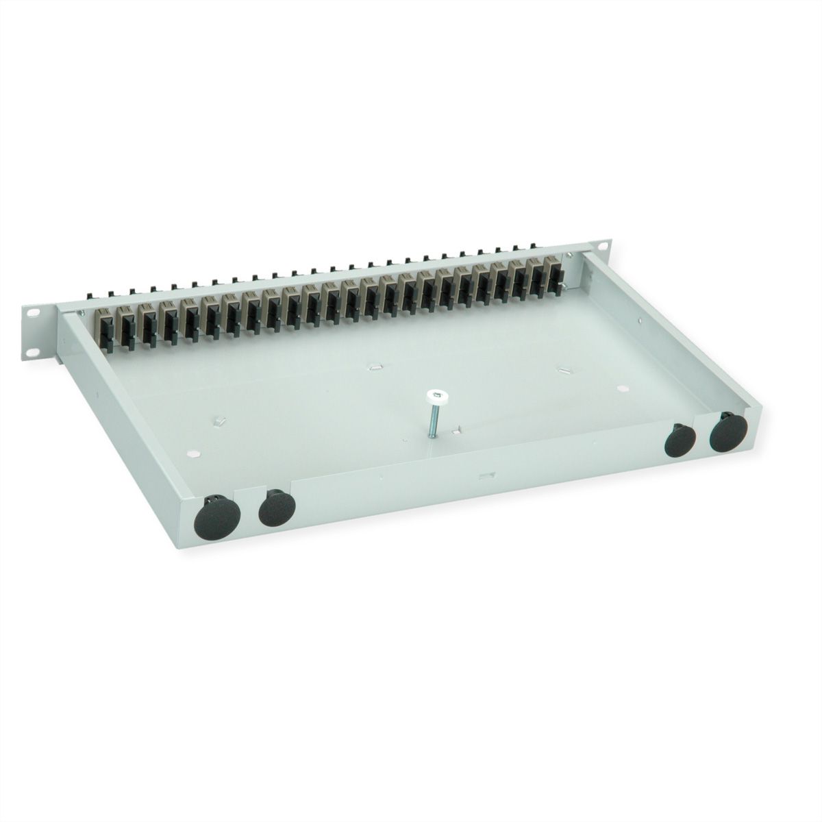 TELEGÄRTNER BASIS eco Panneau fibre optique, 24x SC Duplex, beige, OM2
