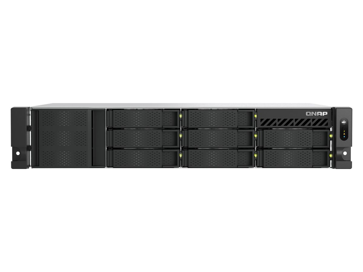 QNAP TS-855EU-RP NAS Rack (2 U) Intel Atom® C5125 8 Go DDR4 QuTS hero Noir