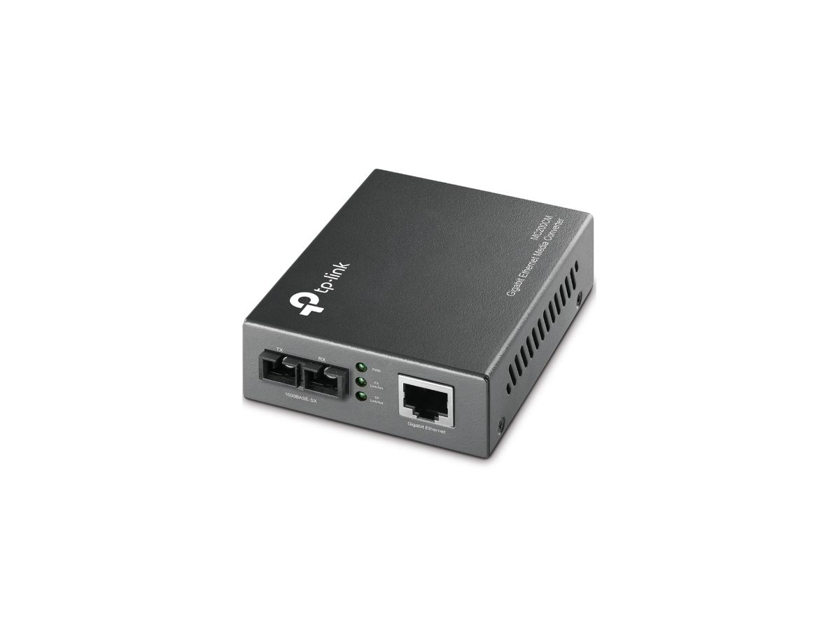 TP-Link MC200CM convertisseur de support réseau 1000 Mbit/s 850 nm Multimode Noir