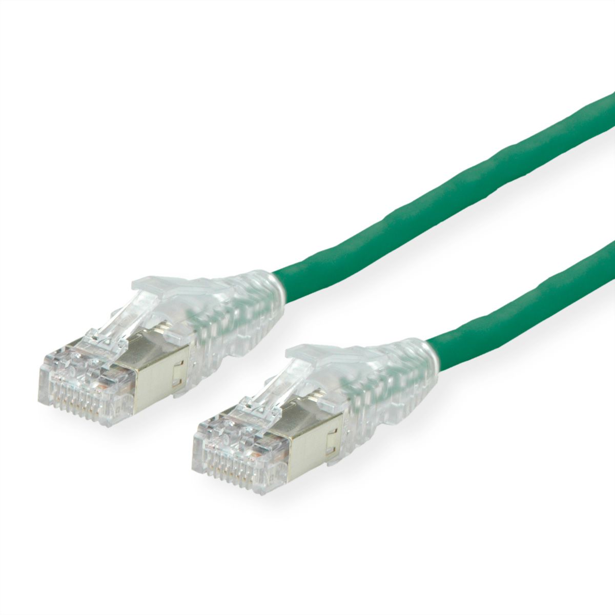 Cordon DÄTWYLER Cat.6A (Classe EA) S/FTP, CU 7702 flex LSOH, AMP v2, vert, 20 m