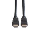 ROLINE GREEN Câble de raccordement pour écran HDMI High Speed M-M, noir, 1 m