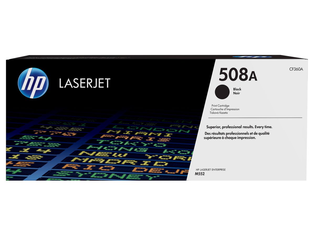 HP 508A toner LaserJet Noir authentique