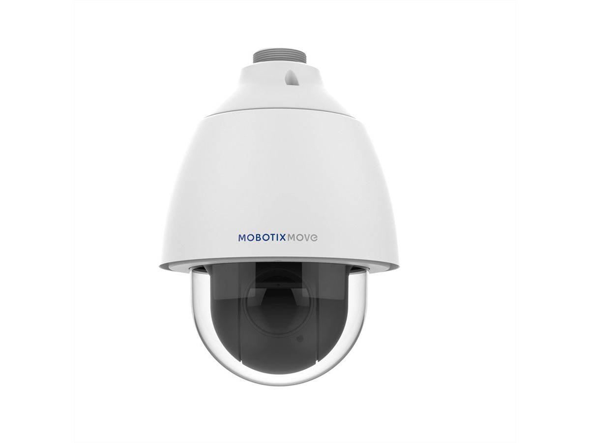 MOBOTIX MOVE PTZ Speed-Dome 2MP, 30x, 2-60°, sans LED IR, faible luminosité