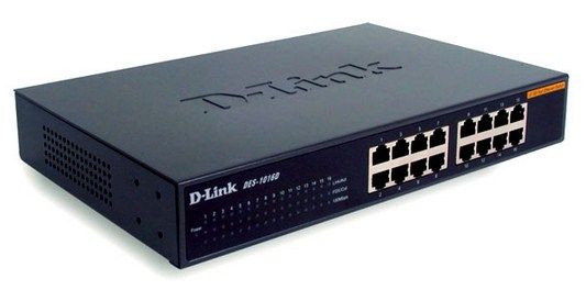 D-Link DES-1016D/E commutateur réseau Non-géré