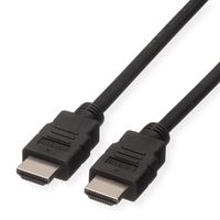 ROLINE GREEN Câble HDMI High Speed avec Ethernet, TPE, noir, 5 m