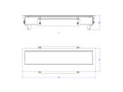 BACHMANN TOP FRAME sur table Unsym 8x RAL9006 boîtier sw