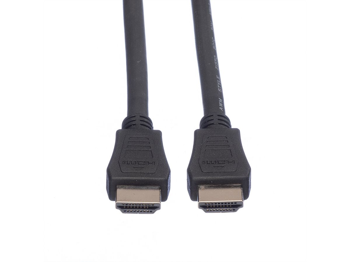 VALUE Câble HDMI High Speed avec Ethernet, LSOH, noir, 2 m