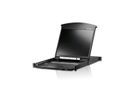 ATEN KL1516AiN Switch KVM Over-IP, TFT 48cm, VGA, PS/2-USB, 16 ports, FR-Layout
