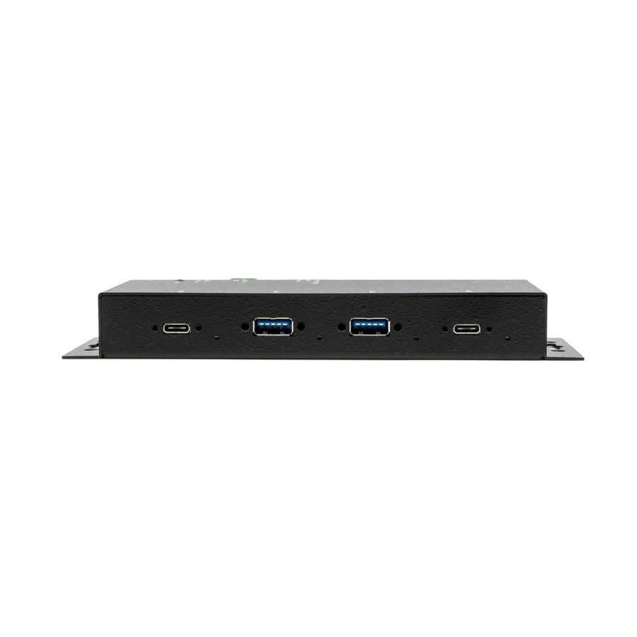 EXSYS EX-1234HMVS Hub USB 3.2 Gen2 à 4 ports, avec 2x USB-C et 2x USB-A