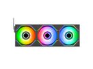 Thermaltake SWAFAN 120 EX INFINITY ARGB Sync Pack de 3 ventilateurs, noir