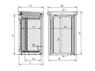 SCHROFF Outdoor Unibody HEX, 25 U 700W 600D