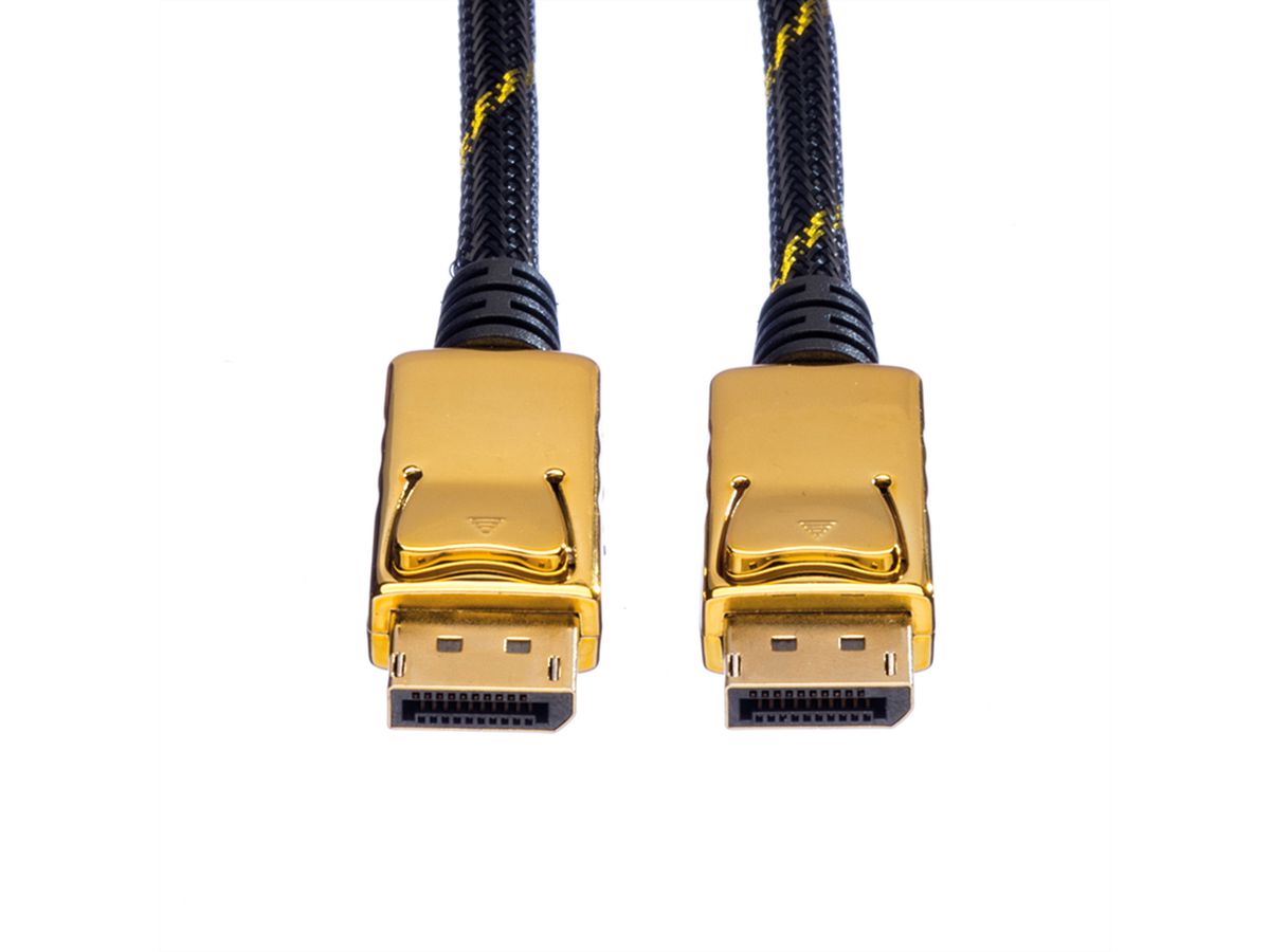 ROLINE GOLD Câble DisplayPort DP M - DP M, 2 m
