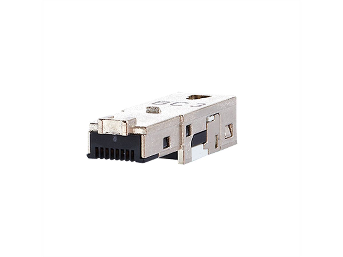 METZ CONNECT E-DAT Industry RJ45 field plug insert Cat.6 Class EA