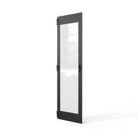 SCHROFF Porte 2450H 800L verre IP20 fermeture 3 points