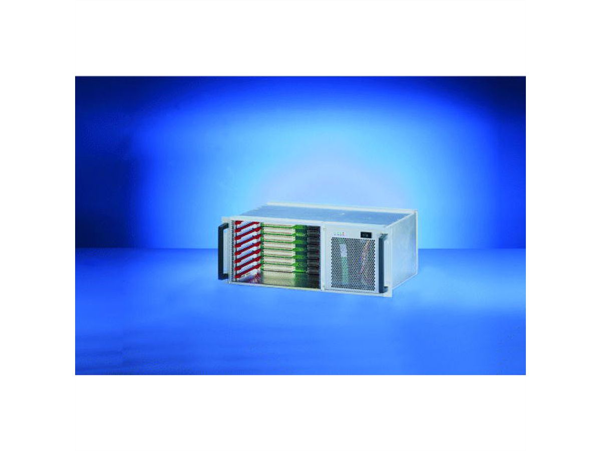 Système VME64x SCHROFF, 4 U, 8 slots, Open Frame PSU