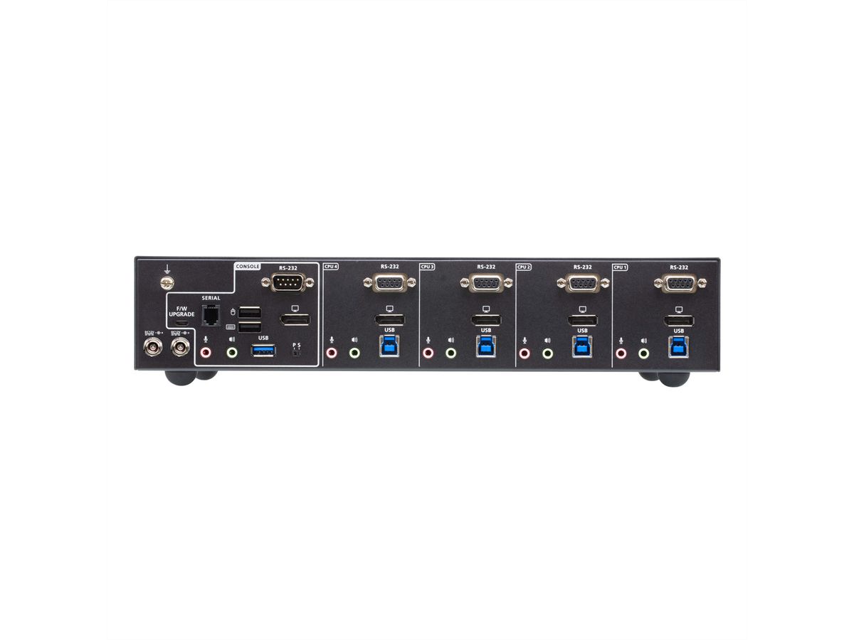 ATEN CS1924ATC Commutateur KVMP™ 4 ports USB 3.0 4K DisplayPort pour ATC