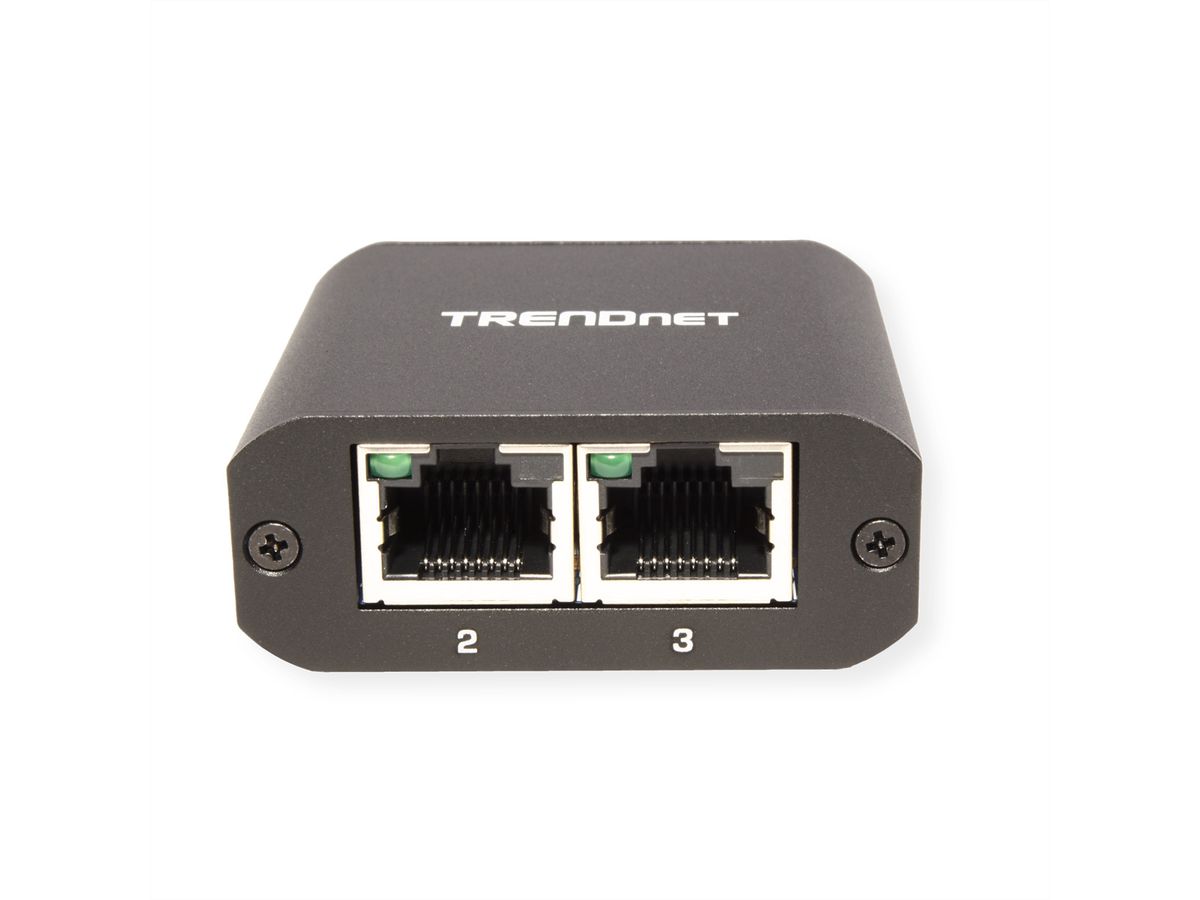 TRENDnet TEG-102S Répartiteur Gigabit à 2 ports avec alimentation USB de type C