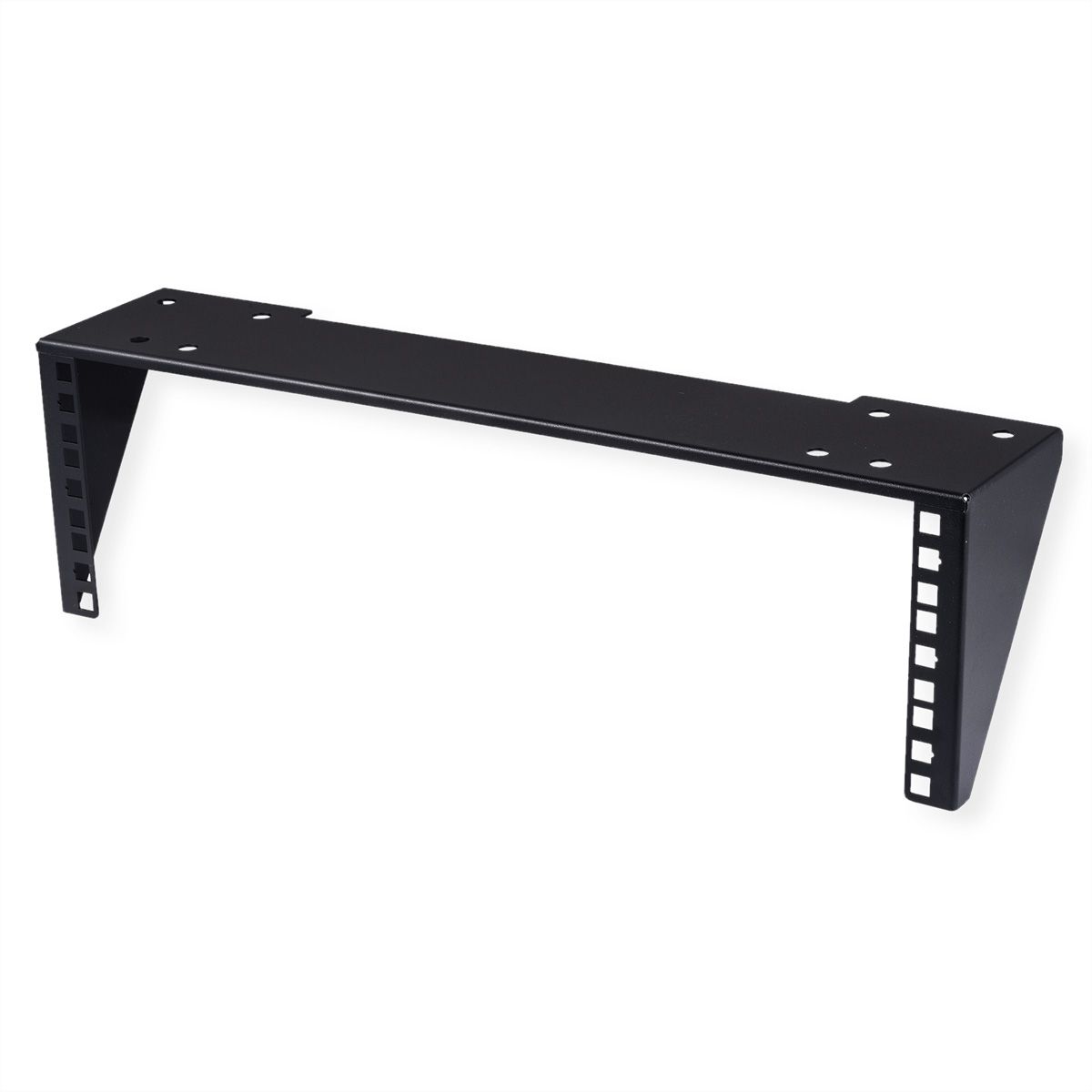 Support 19" mural / sous le bureau, 3 UH, noir